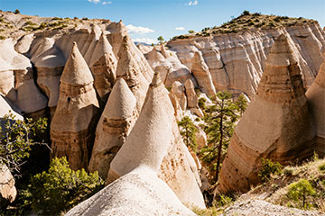 A natural rock structure in New Mexico