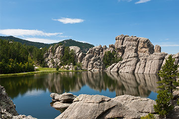 A natural attraction in South Dakota